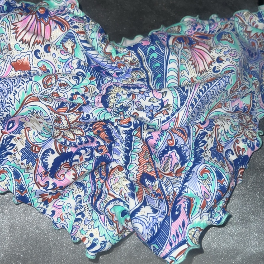 Victoria’s Secret Paisley bikini bottoms scrunched M - Picture 6 of 8
